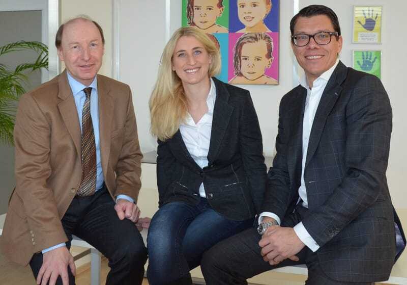 Heinz und Verena Robinson mit Paul Schweighofer. (v.l.)