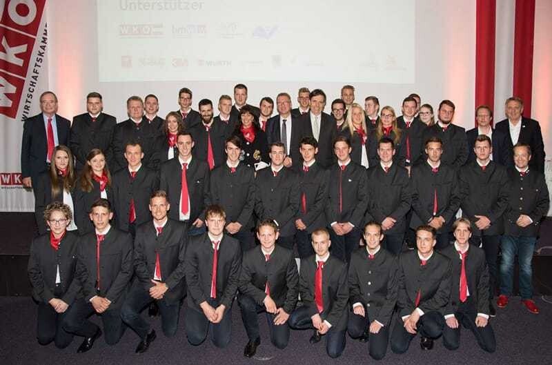 © WorldSkills Die Lehrmädchen und Lehrbuben sind hochmotiviert und freuen sich über den Erfahrungsgewinn bei den 44. Berufsweltmeisterschaften in Abu Dhabi.