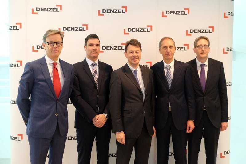 Denzel Vorstand Hansjörg Mayr, Roland Mössler, Georg Strassl, Heinz Gruber, Bernhard Stark (v.l.)
