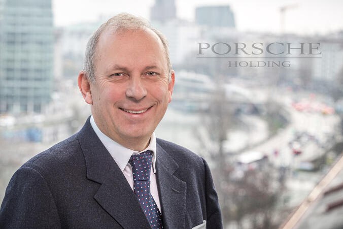 © Porsche Hans Peter Schützinger, Sprecher der GF der Porsche Holding.