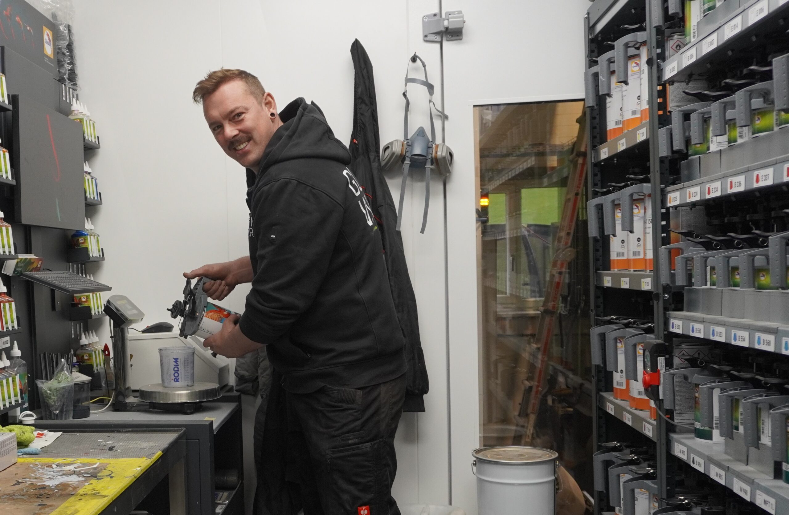 Michael Krug arbeitet mit Alpha Mix.